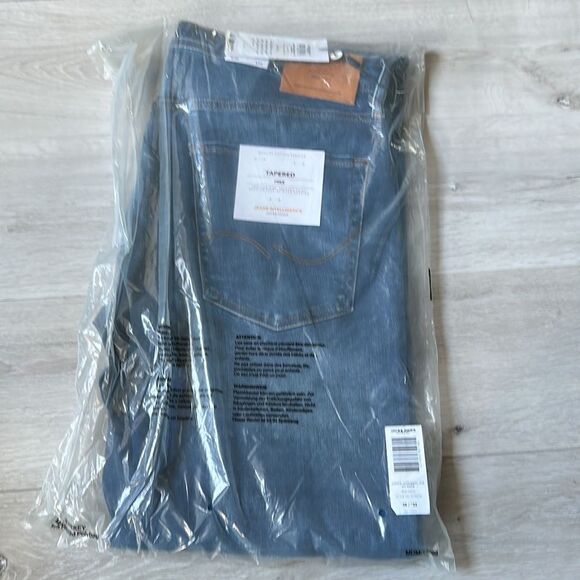 JACK & JONES 411 NOOS TAPERED JEANS SZ  W36xL32  NWT IN PACKAGING - Picture 3 of 7